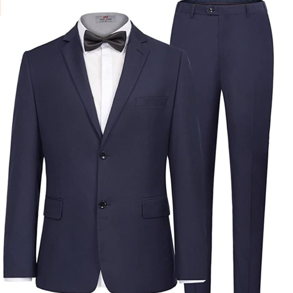 NWT Paul Jones Men's Slim Fit Dress Suit - Picture 1 of 4